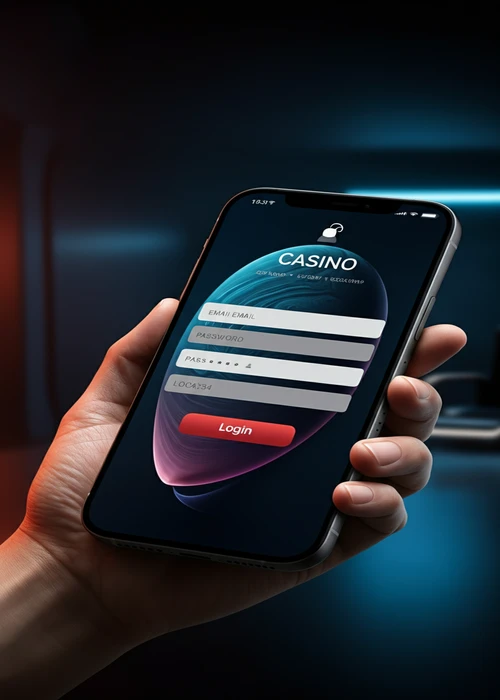 Tableau de bord personnalisé de Frumzi Casino affichant le solde du joueur et les options de gestion de compte après connexion.
